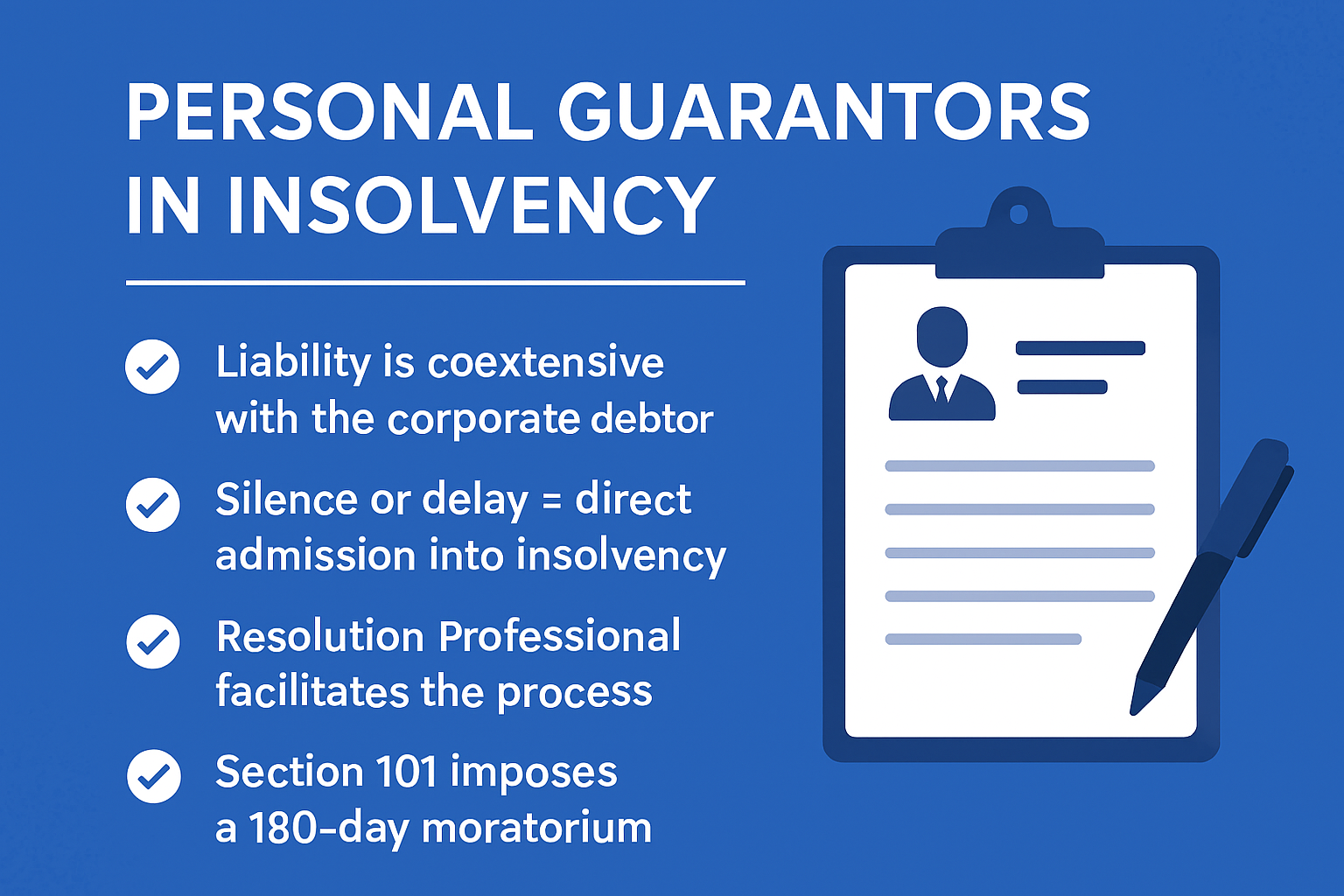 📢 Personal Guarantors Under IBC: Lessons from a Recent Tribunal Ruling